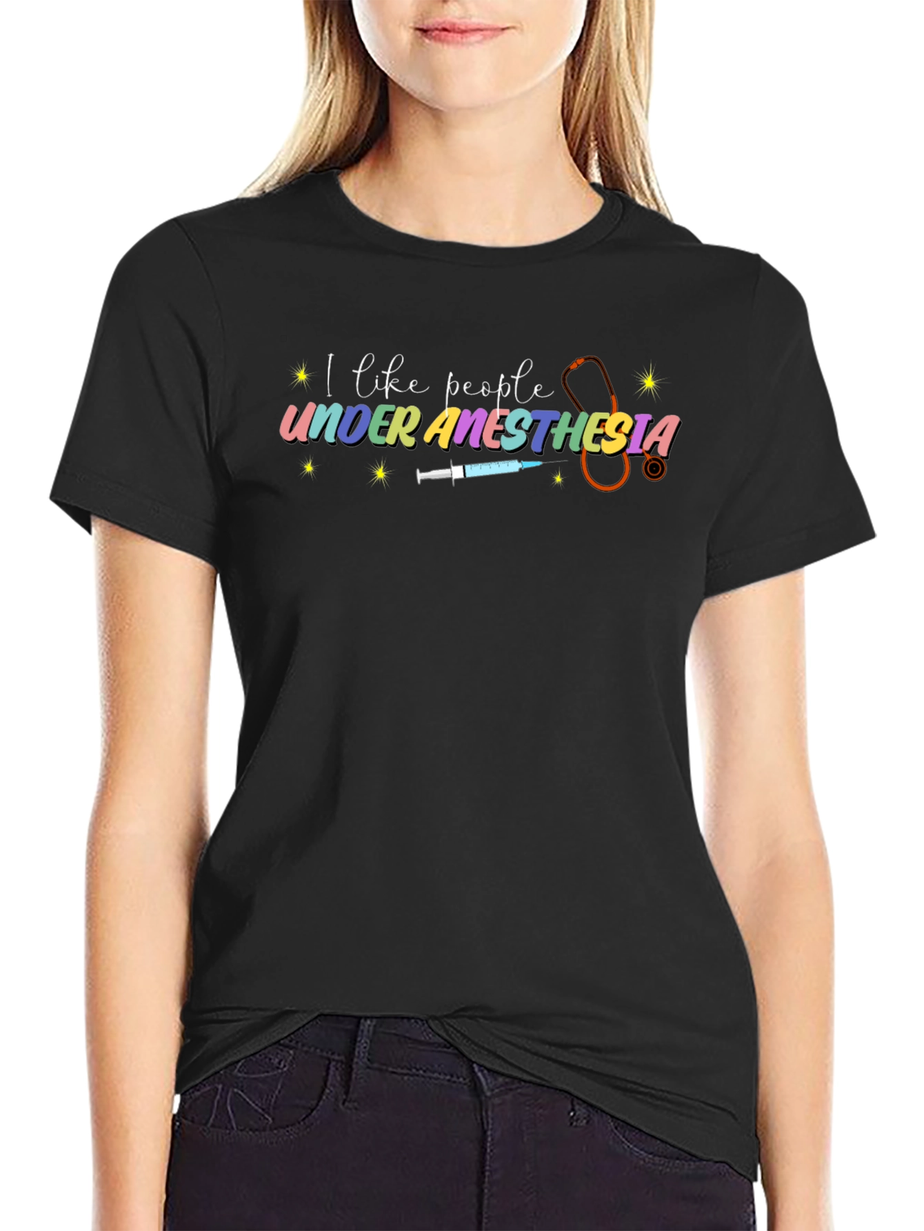 I Like People Under Anesthesia Tee