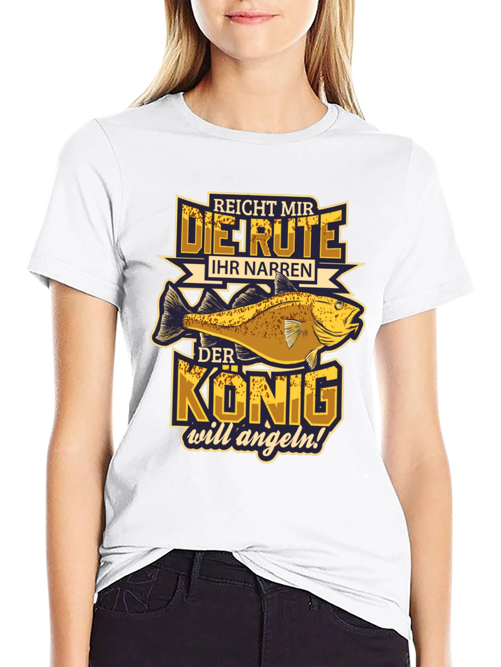 King Fishing Graphic T-Shirt