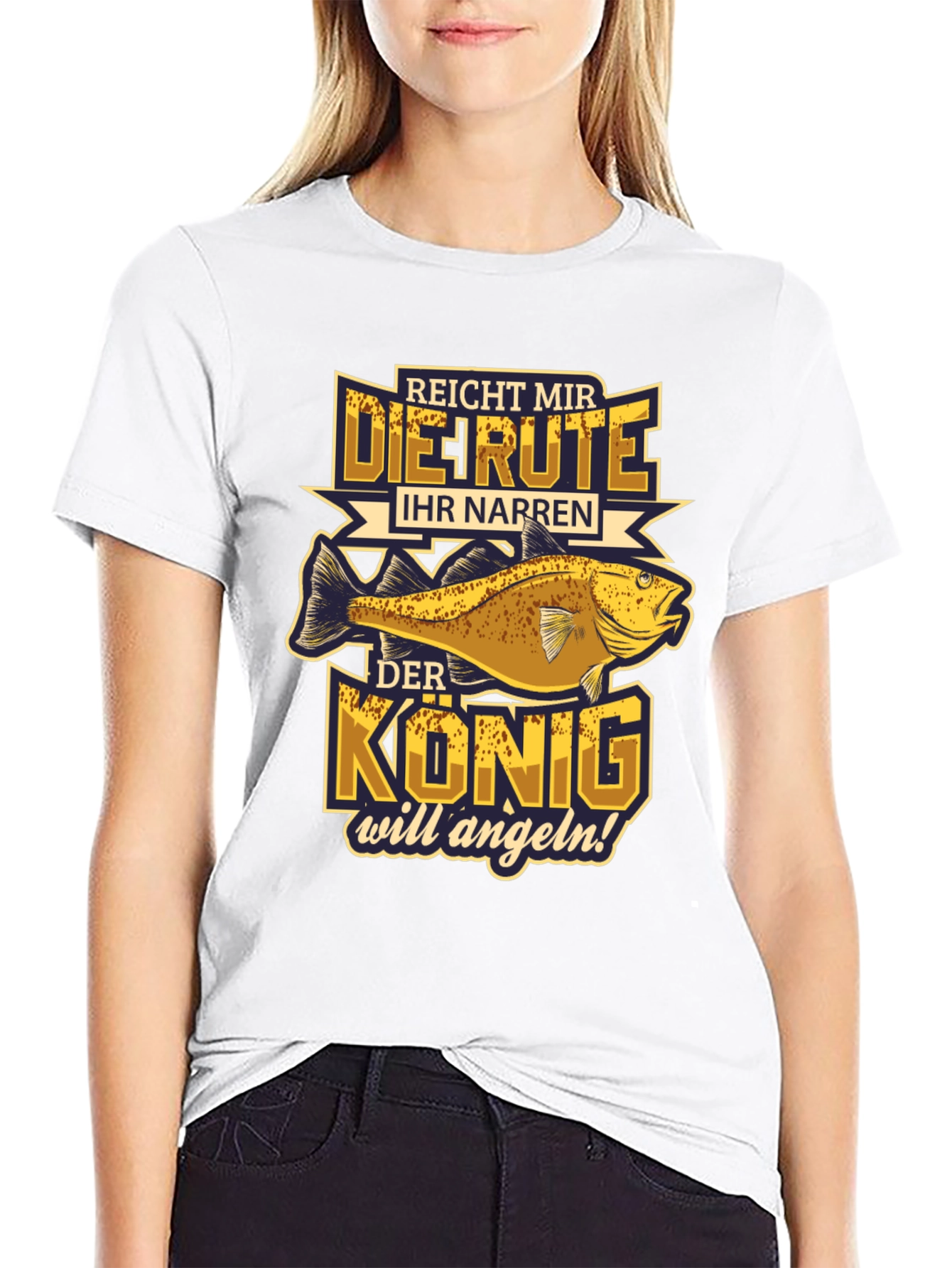 King Fishing Graphic T-Shirt