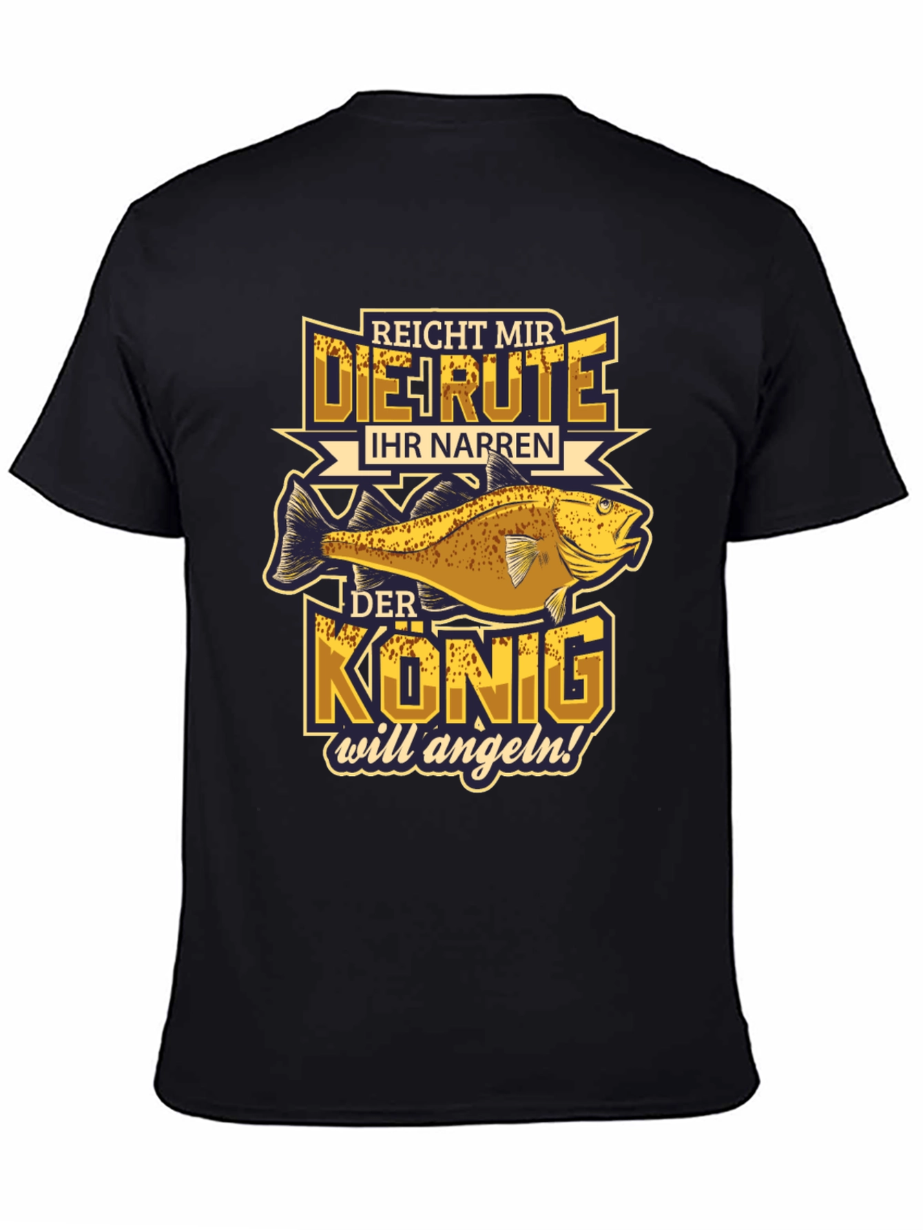 King Fishing Graphic T-Shirt