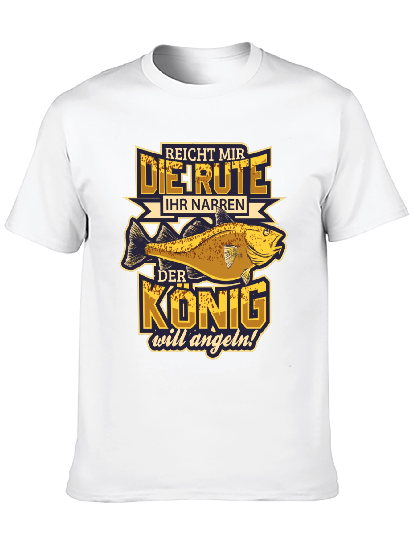 King Fishing Graphic T-Shirt