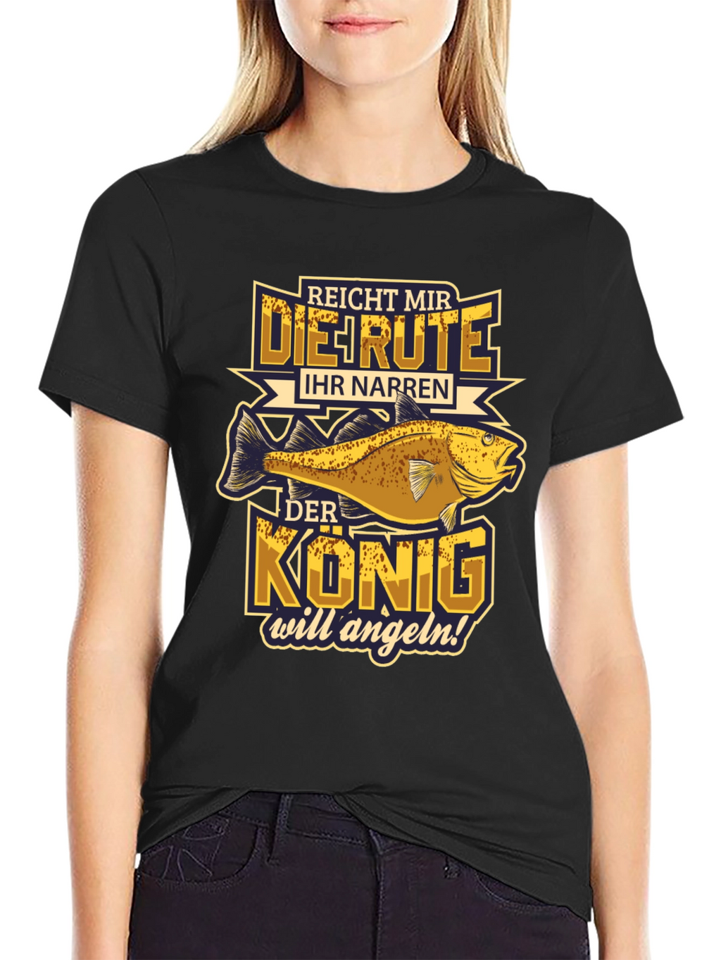 King Fishing Graphic T-Shirt