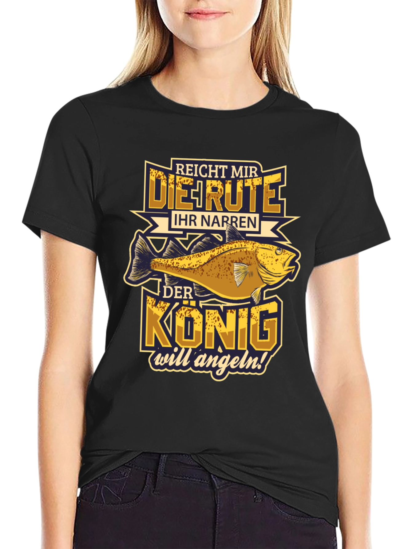 King Fishing Graphic T-Shirt