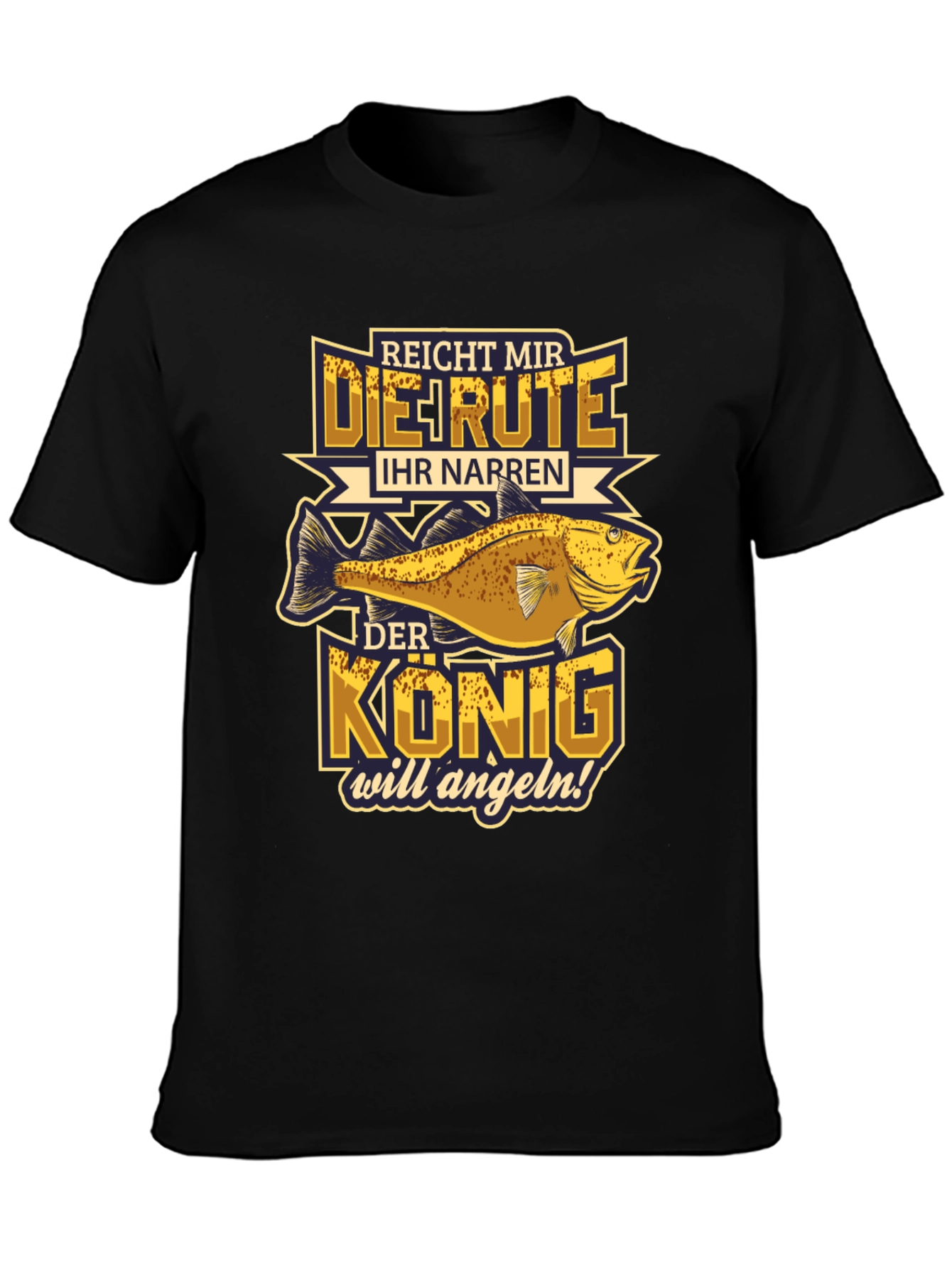 King Fishing Graphic T-Shirt