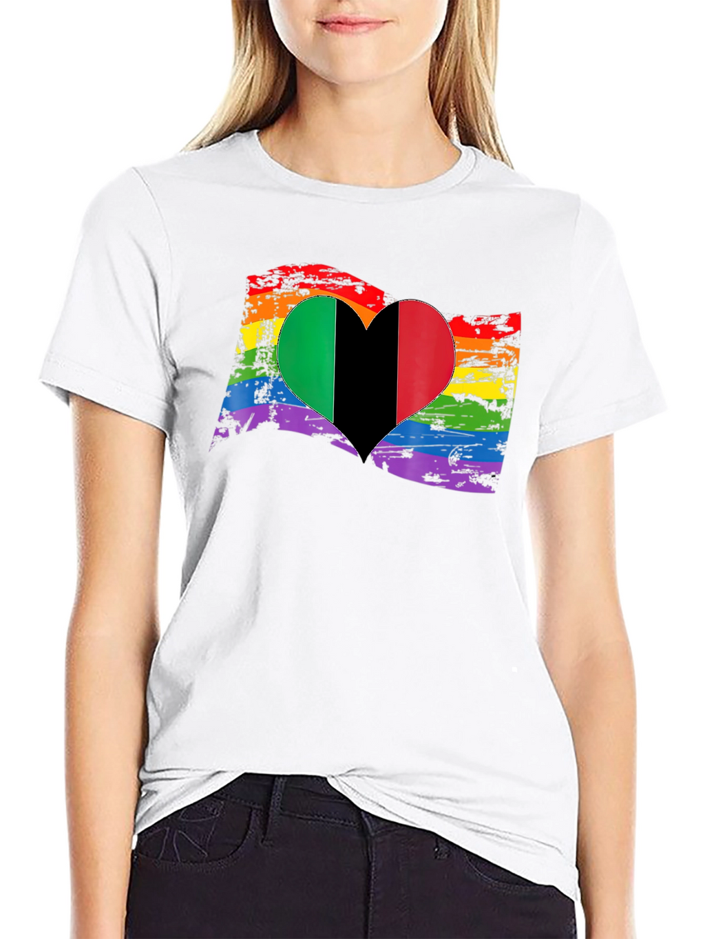 Pride Italy Heart T-Shirt