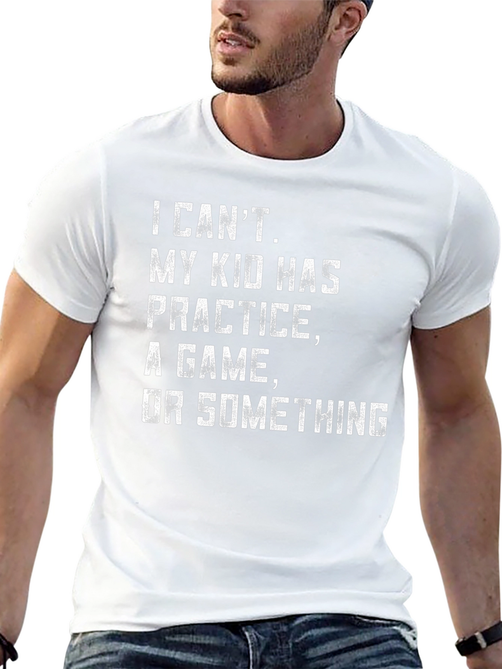 Funny Dad Shirt: I Cant My Kid Has...