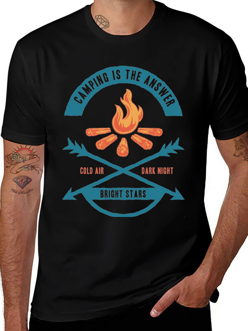 Camping is the Answer T-Shirt