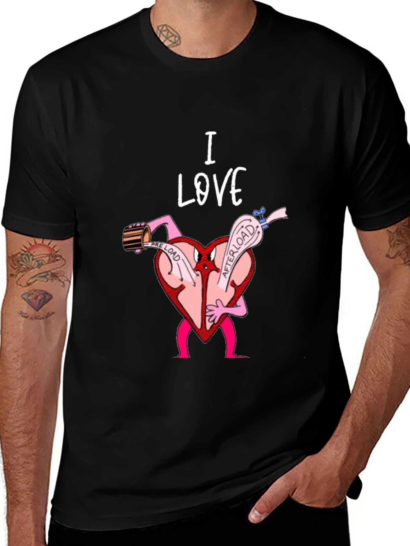 I Love Heart Preload T-Shirt