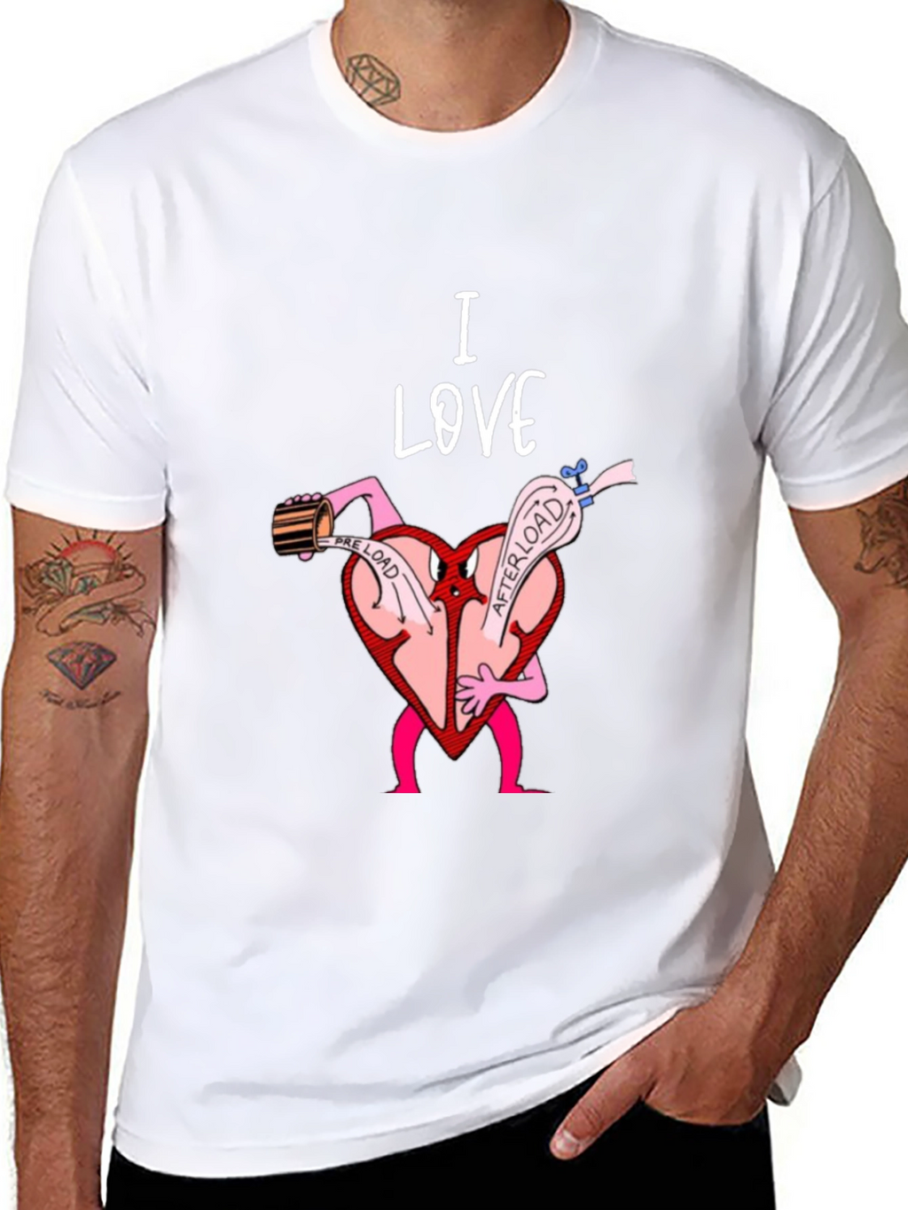 I Love Heart Preload T-Shirt