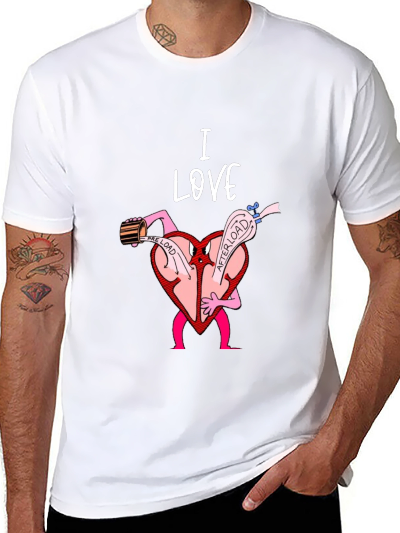 I Love Heart Preload T-Shirt