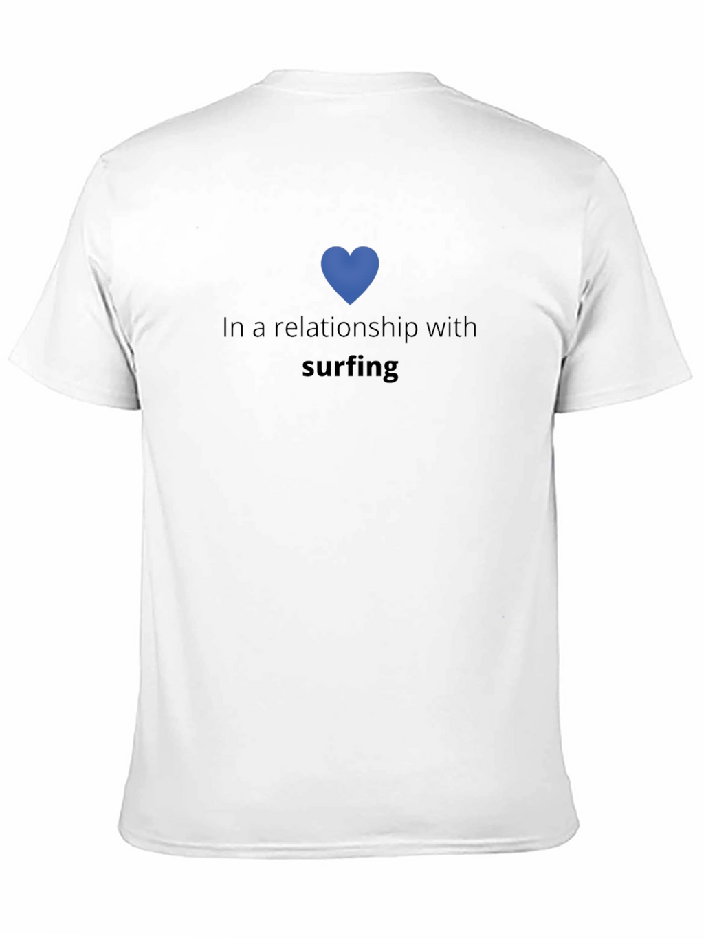 Surfing Relationship T-Shirt - Black