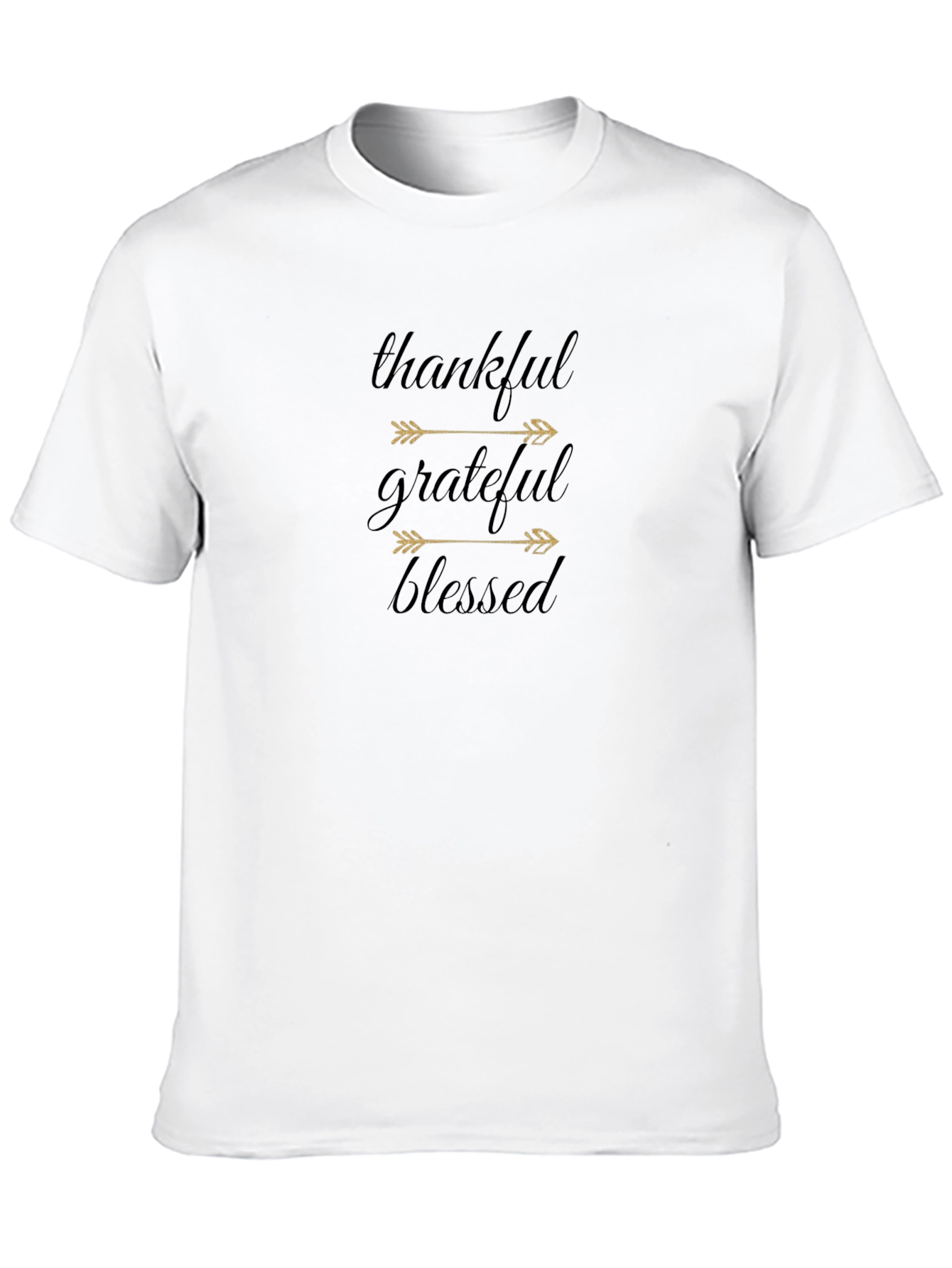Thankful Grateful Blessed Graphic Tee