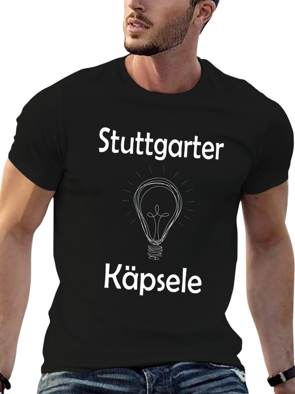 Stuttgarter Käpsele T-Shirt - Funny Souvenir Tee