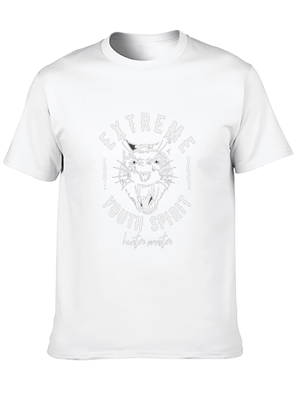 Extreme Youth Spirit Black Graphic Tee