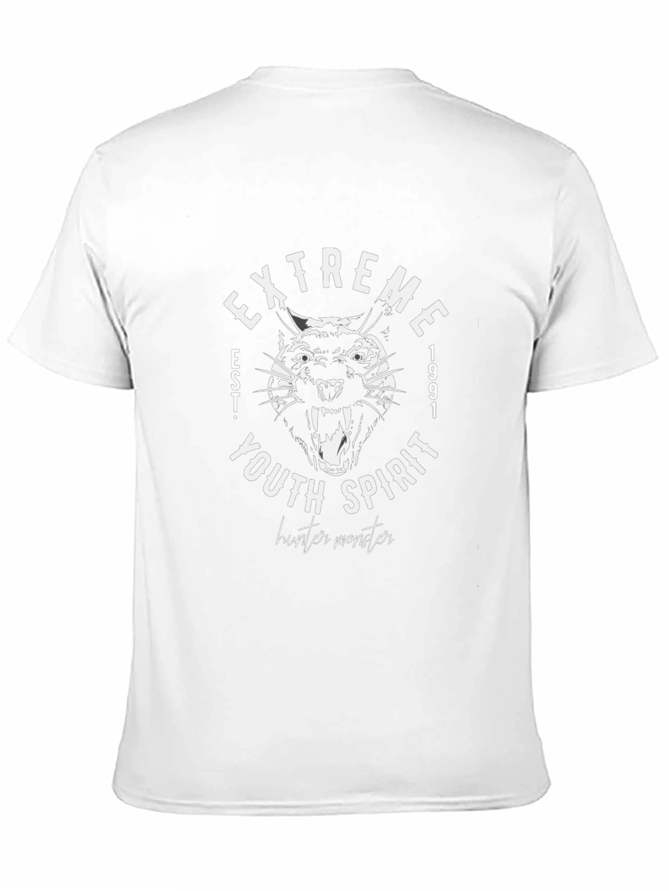 Extreme Youth Spirit Black Graphic Tee