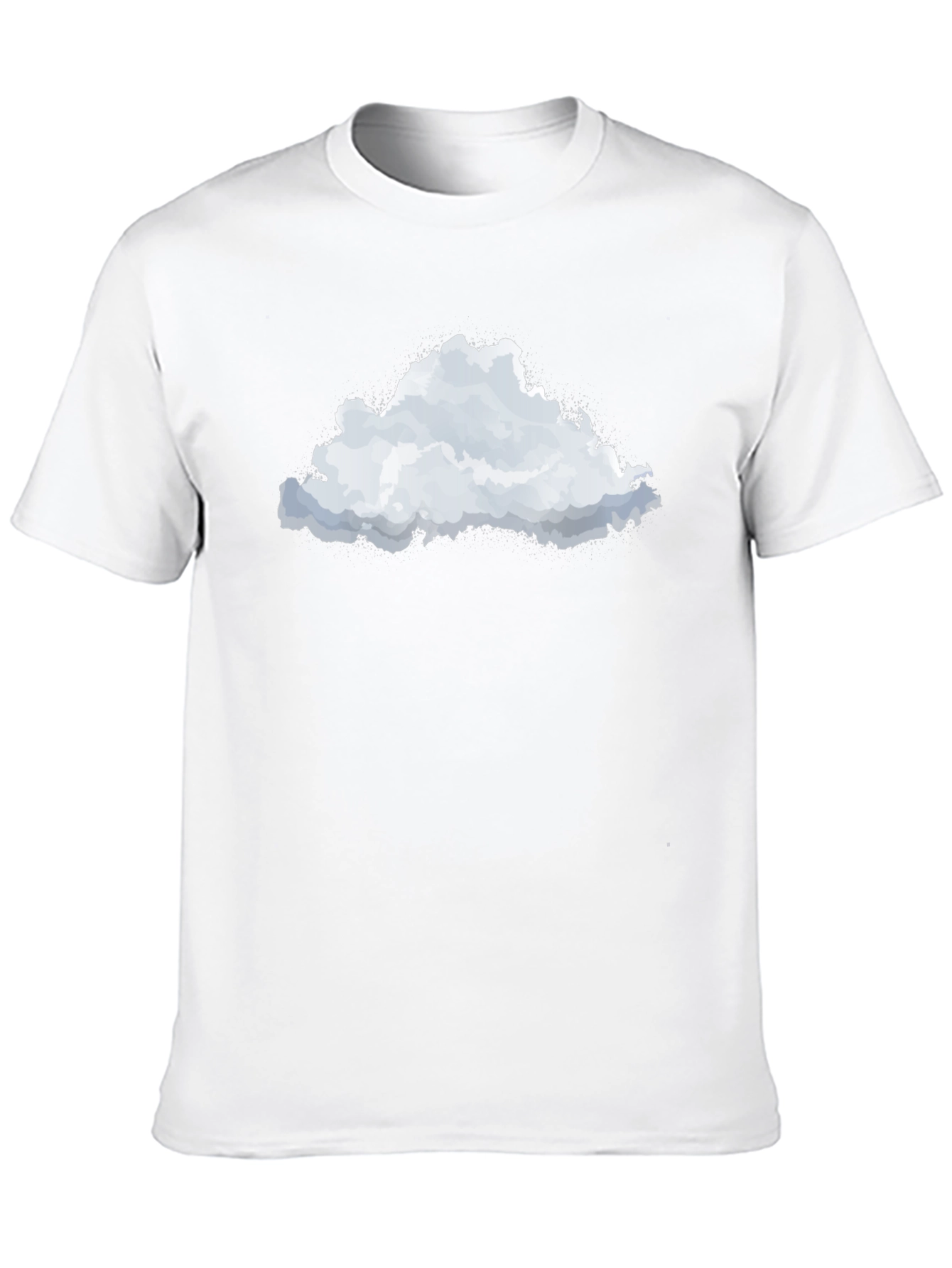Cloud Graphic Black T-Shirt