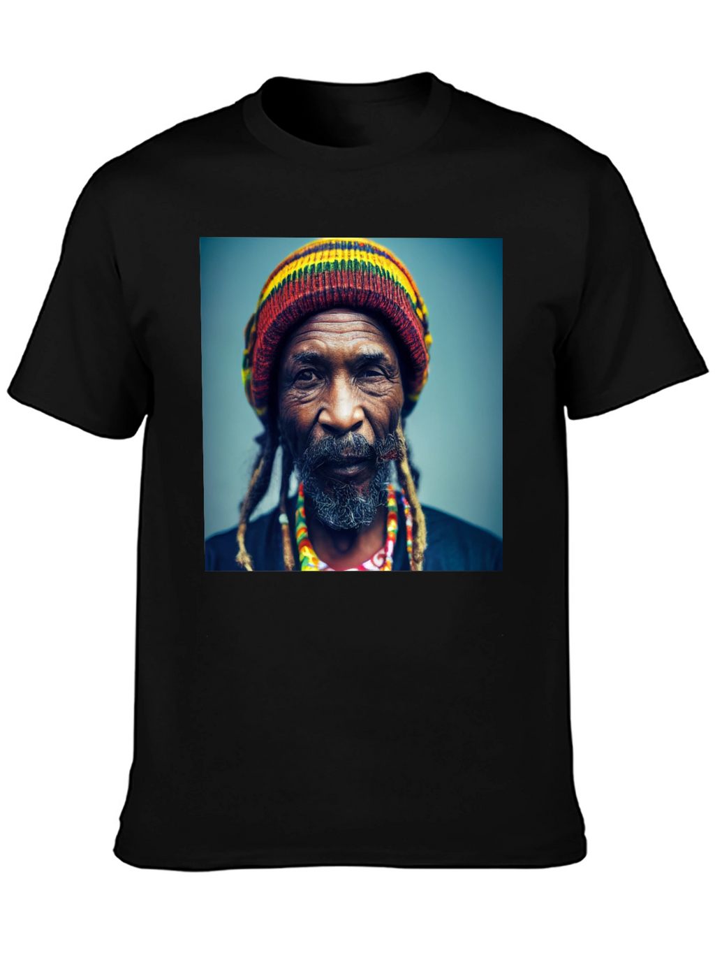 Rasta Man Graphic Tee - Cool Reggae Style