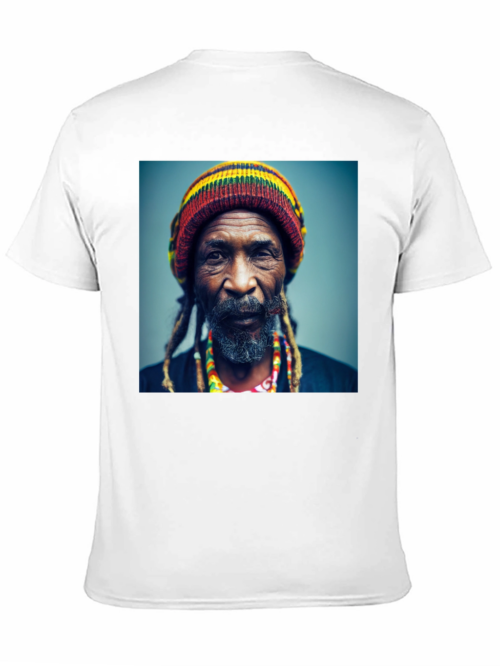 Rasta Man Graphic Tee - Cool Reggae Style