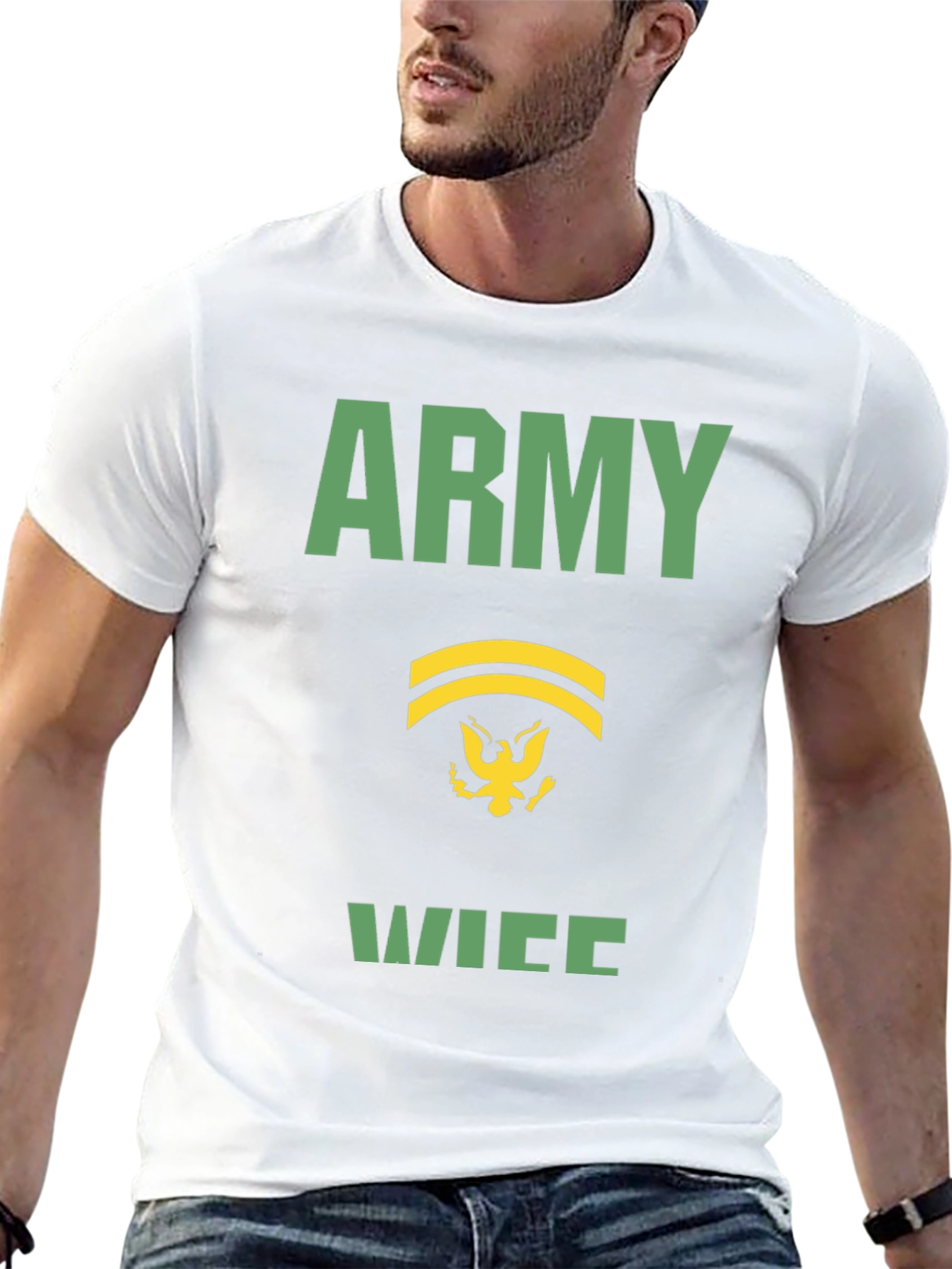 Army Wife Graphic Tee - Military Pride