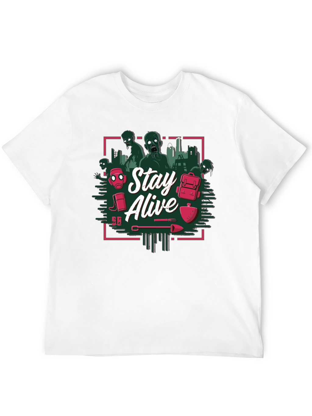 Stay Alive Zombie Apocalypse T-Shirt