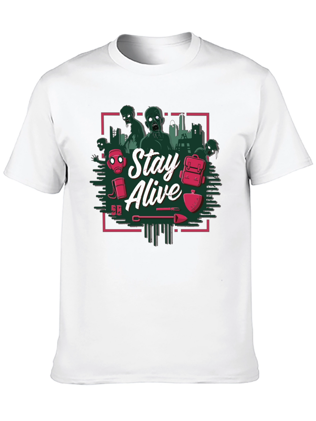 Stay Alive Zombie Apocalypse T-Shirt