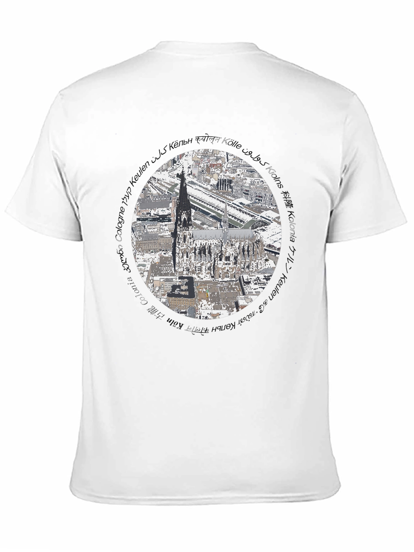 Cologne Cathedral T-Shirt - Architectural Landmark Tee
