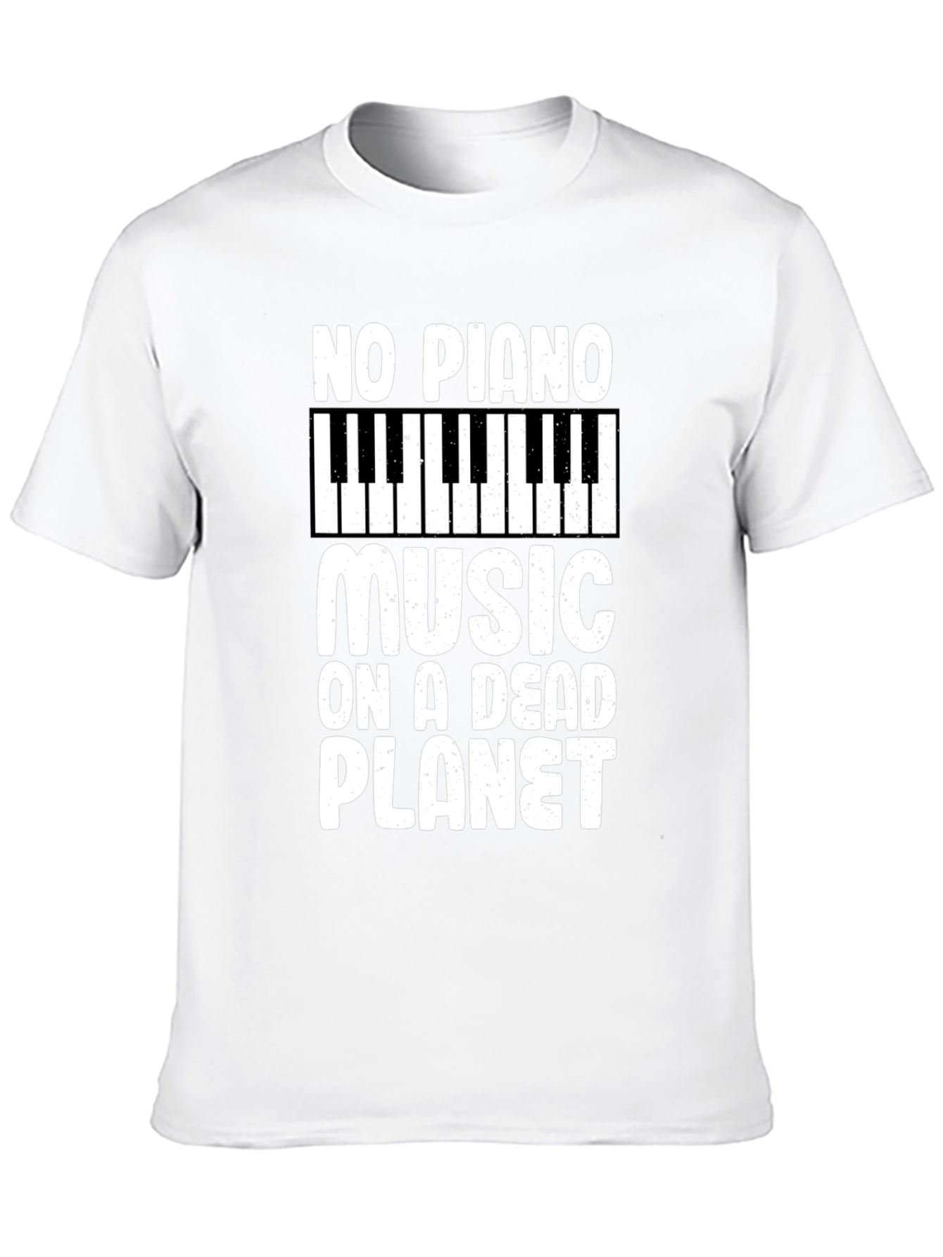No Piano Music on a Dead Planet T-Shirt