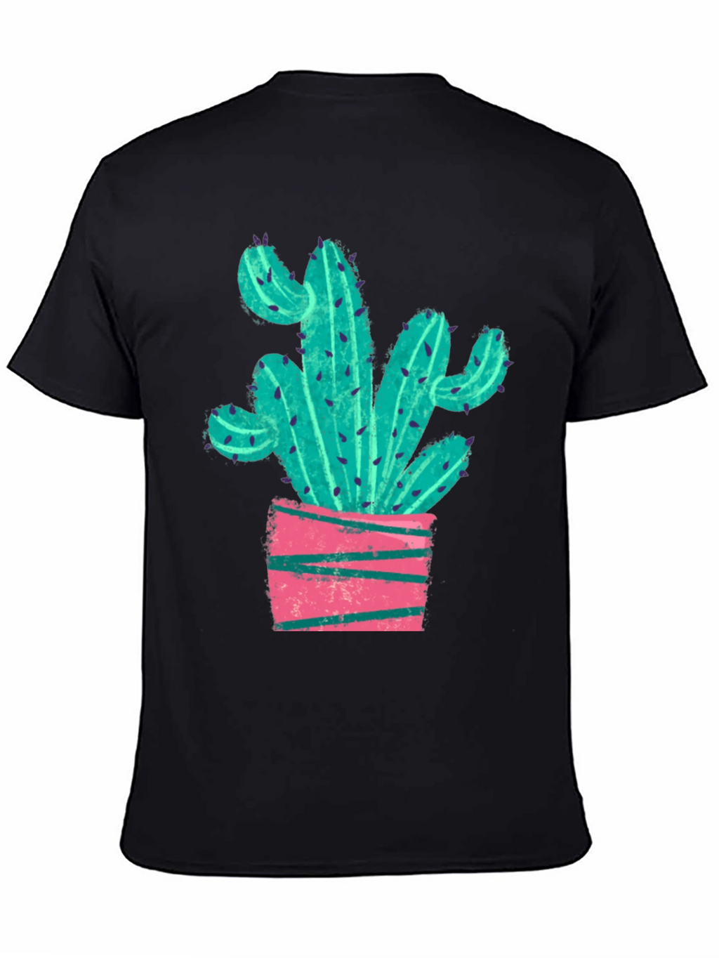 Cactus Graphic Tee - Trendy Plant Lovers Shirt
