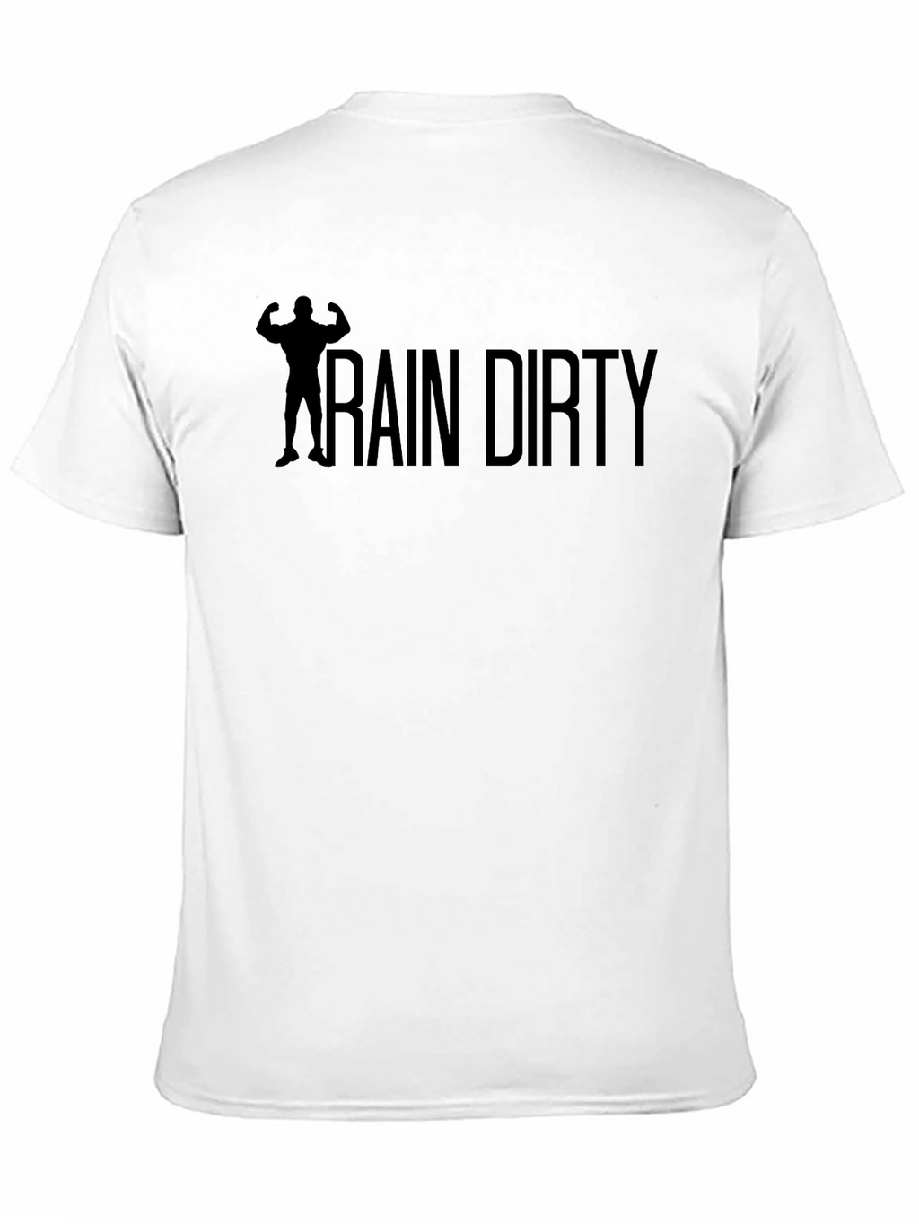 Train Dirty Black Graphic Tee