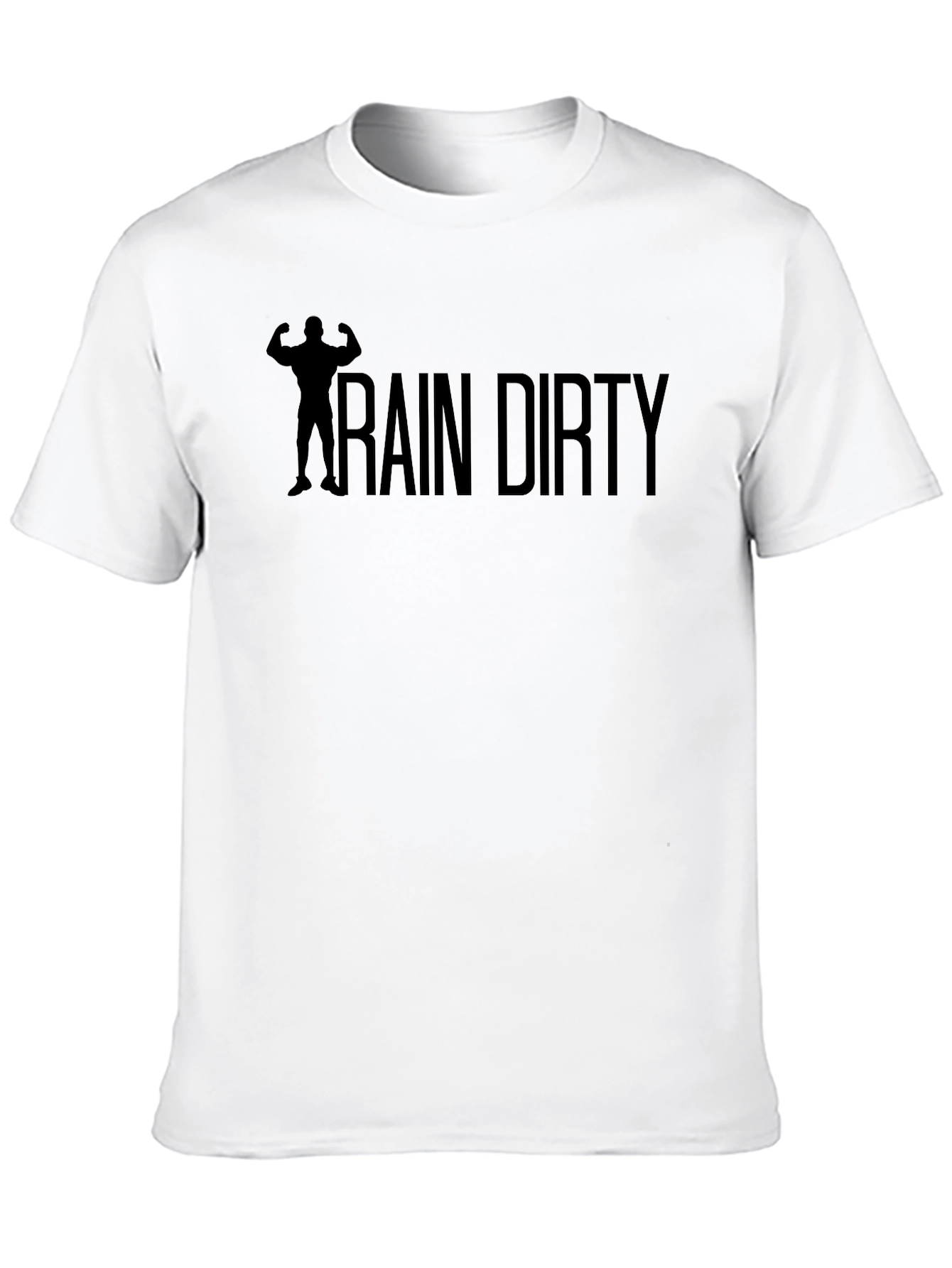 Train Dirty Black Graphic Tee