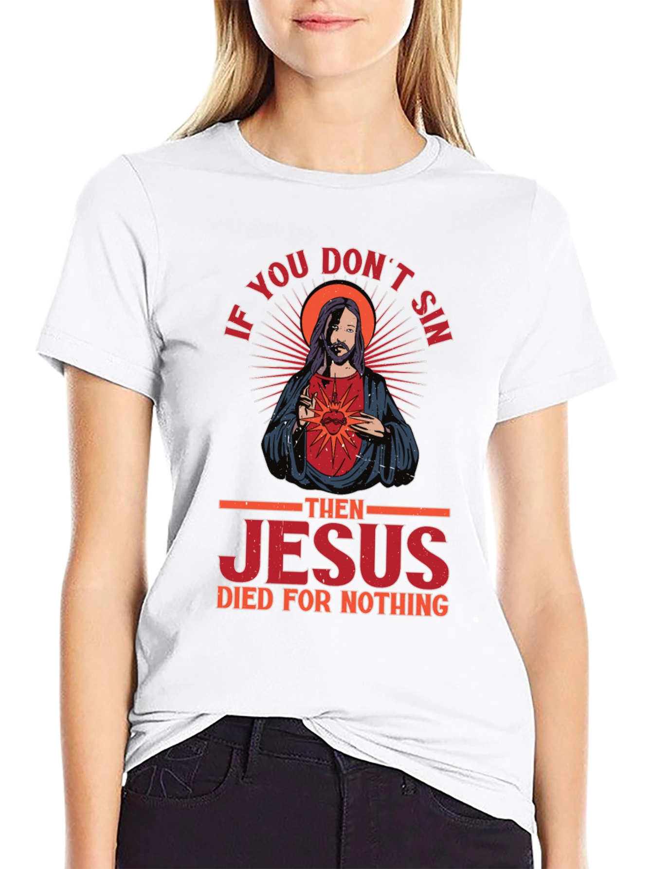 If You Dont Sin Graphic Tee
