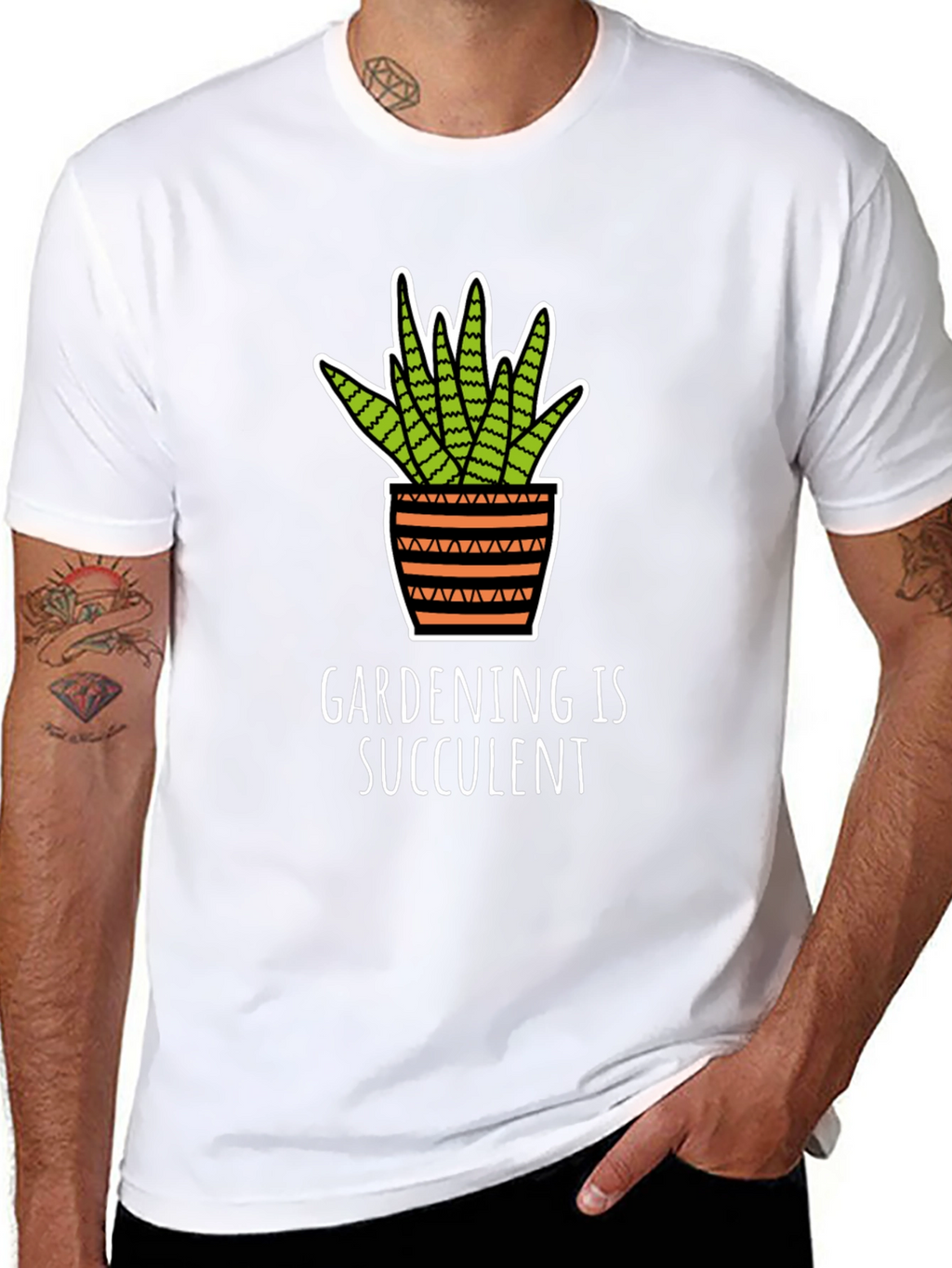 Gardening Is Succulent T-Shirt Plant Lover Gift