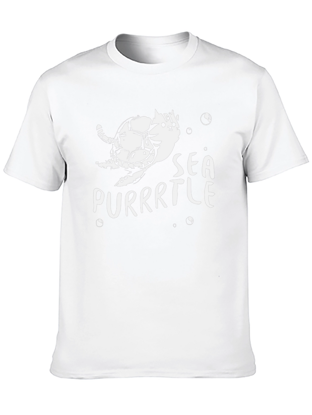 Purrrtle T-Shirt - Cat Turtle Pun Tee