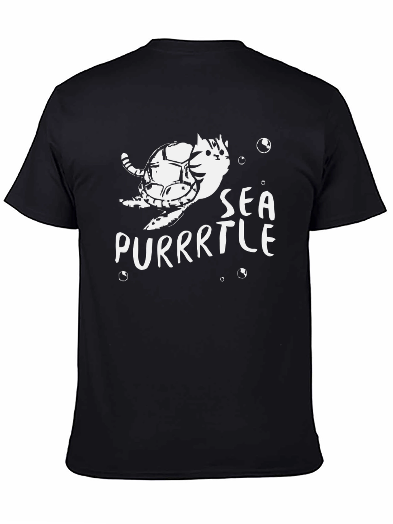 Purrrtle T-Shirt - Cat Turtle Pun Tee