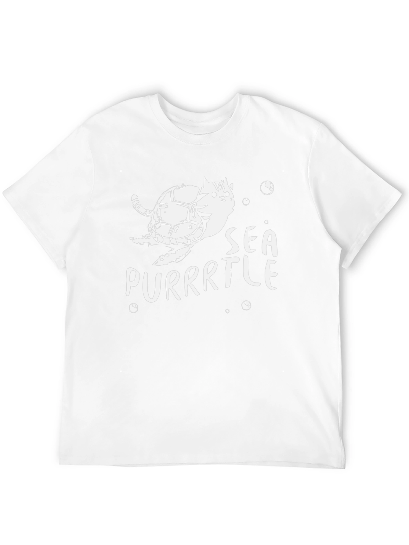 Purrrtle T-Shirt - Cat Turtle Pun Tee
