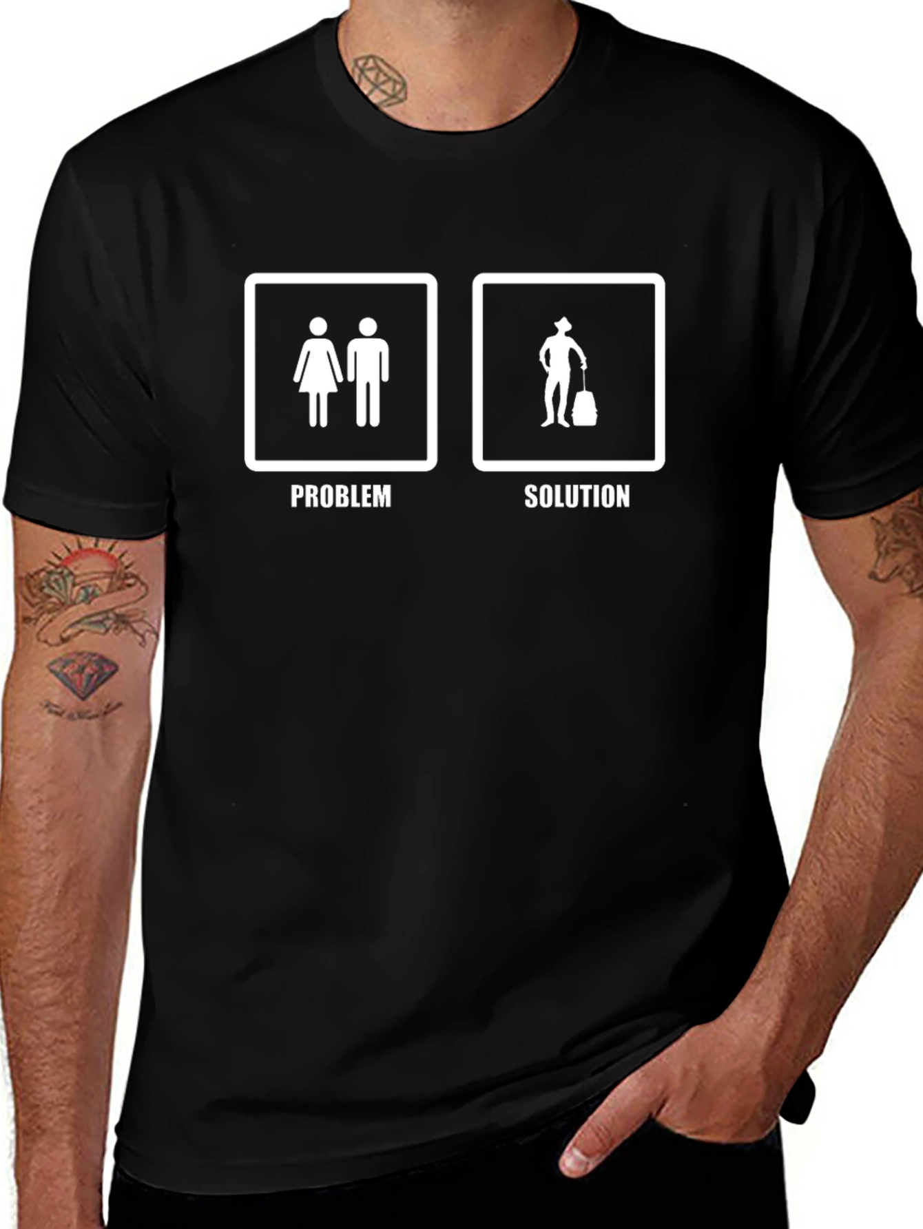 Problem Solution Funny T-Shirt
