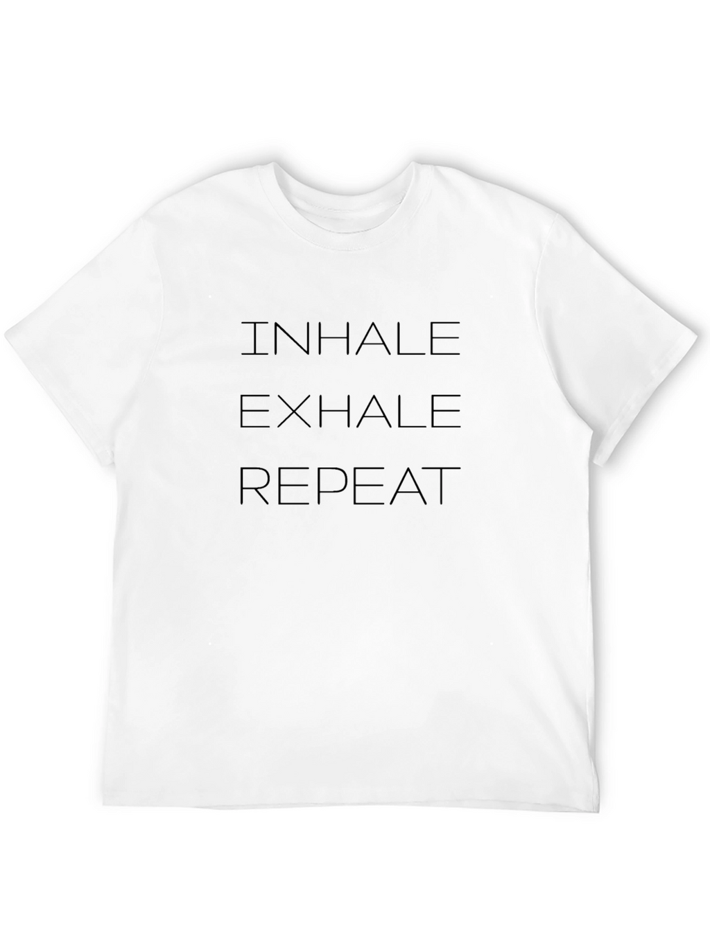 Inhale Exhale Repeat Graphic Tee