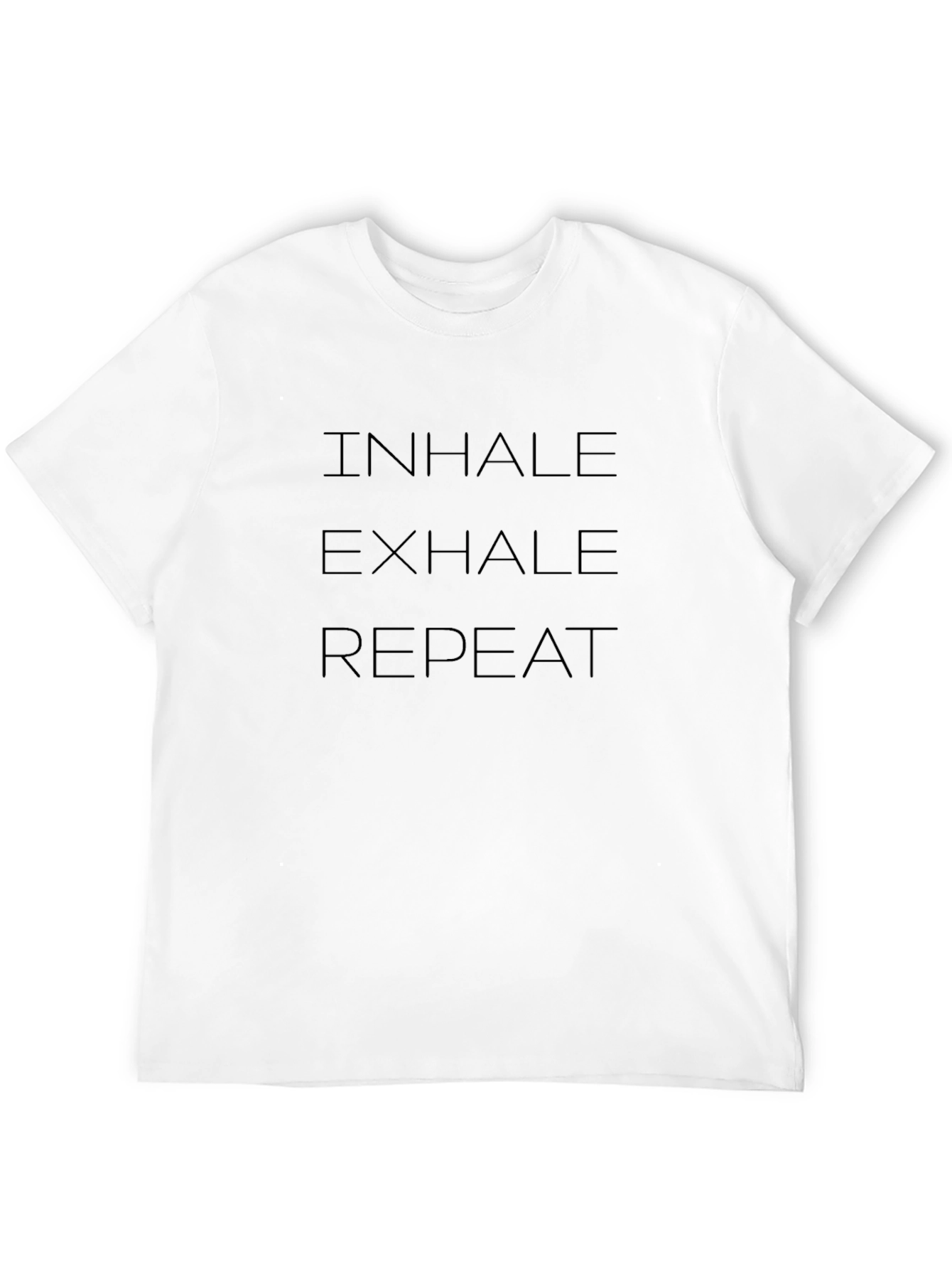 Inhale Exhale Repeat Graphic Tee