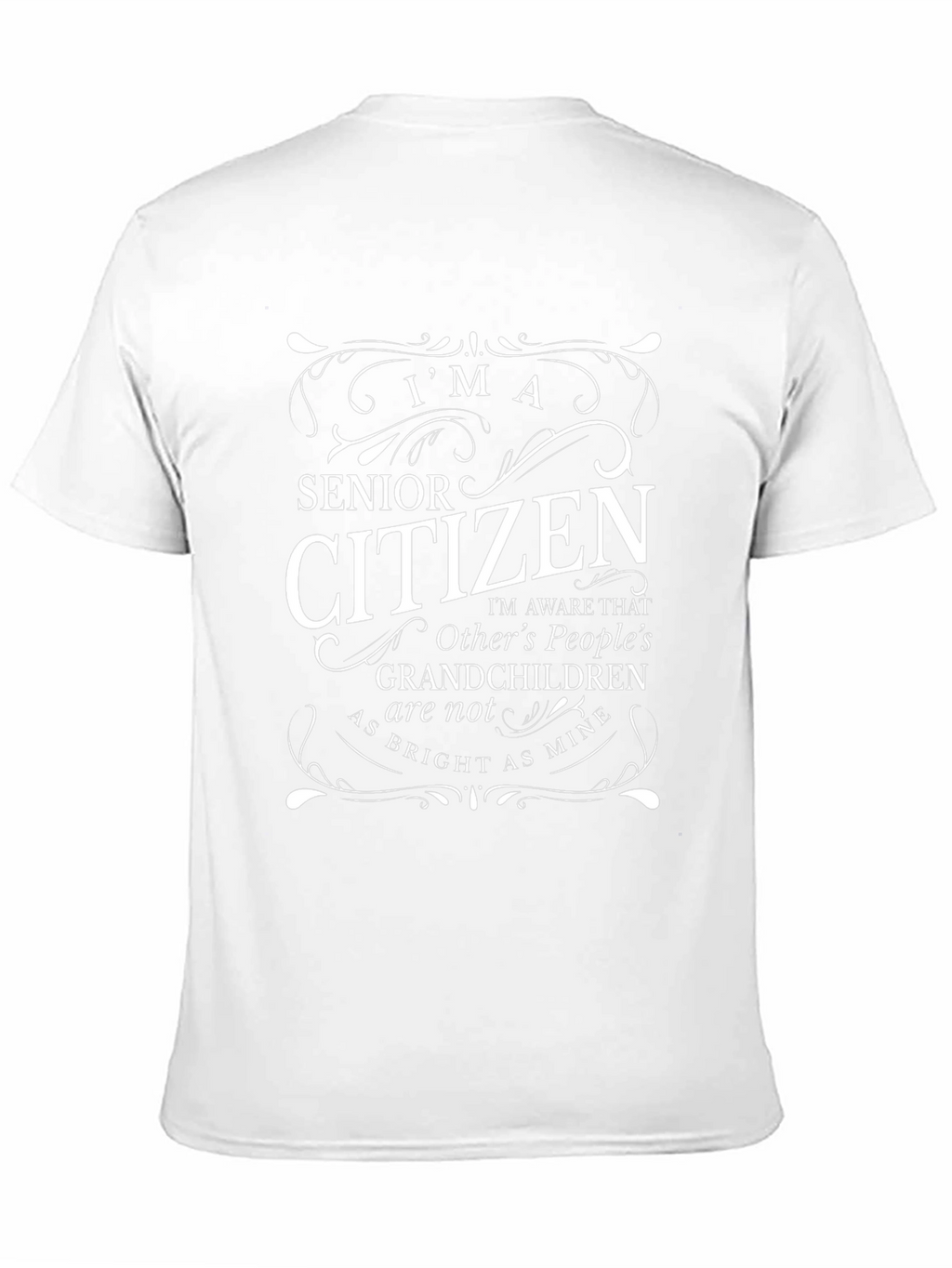 Senior Citizen Grandchildren Graphic T-Shirt
