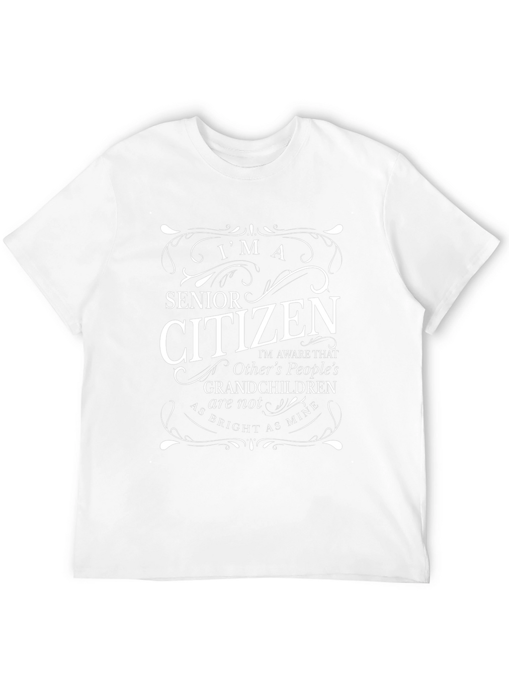 Senior Citizen Grandchildren Graphic T-Shirt
