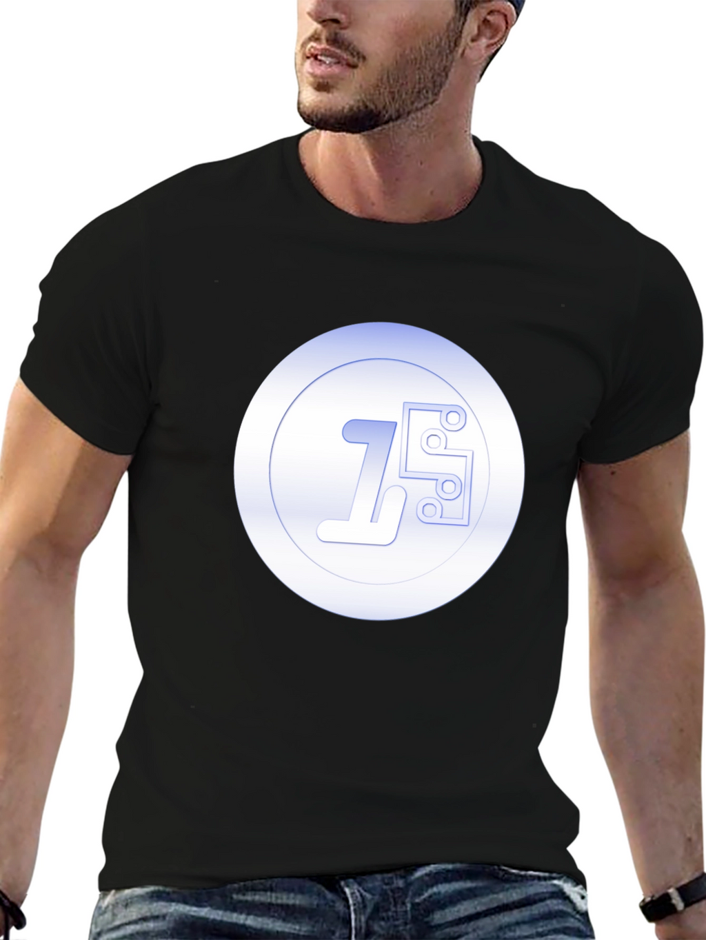 Modern Circuit T-Shirt - Black Casual Wear
