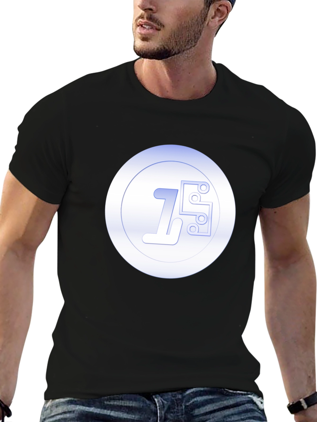 Modern Circuit T-Shirt - Black Casual Wear