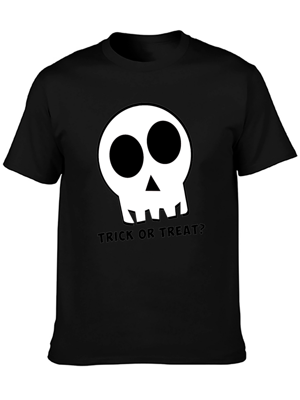 Halloween Skull T-Shirt - Trick or Treat?