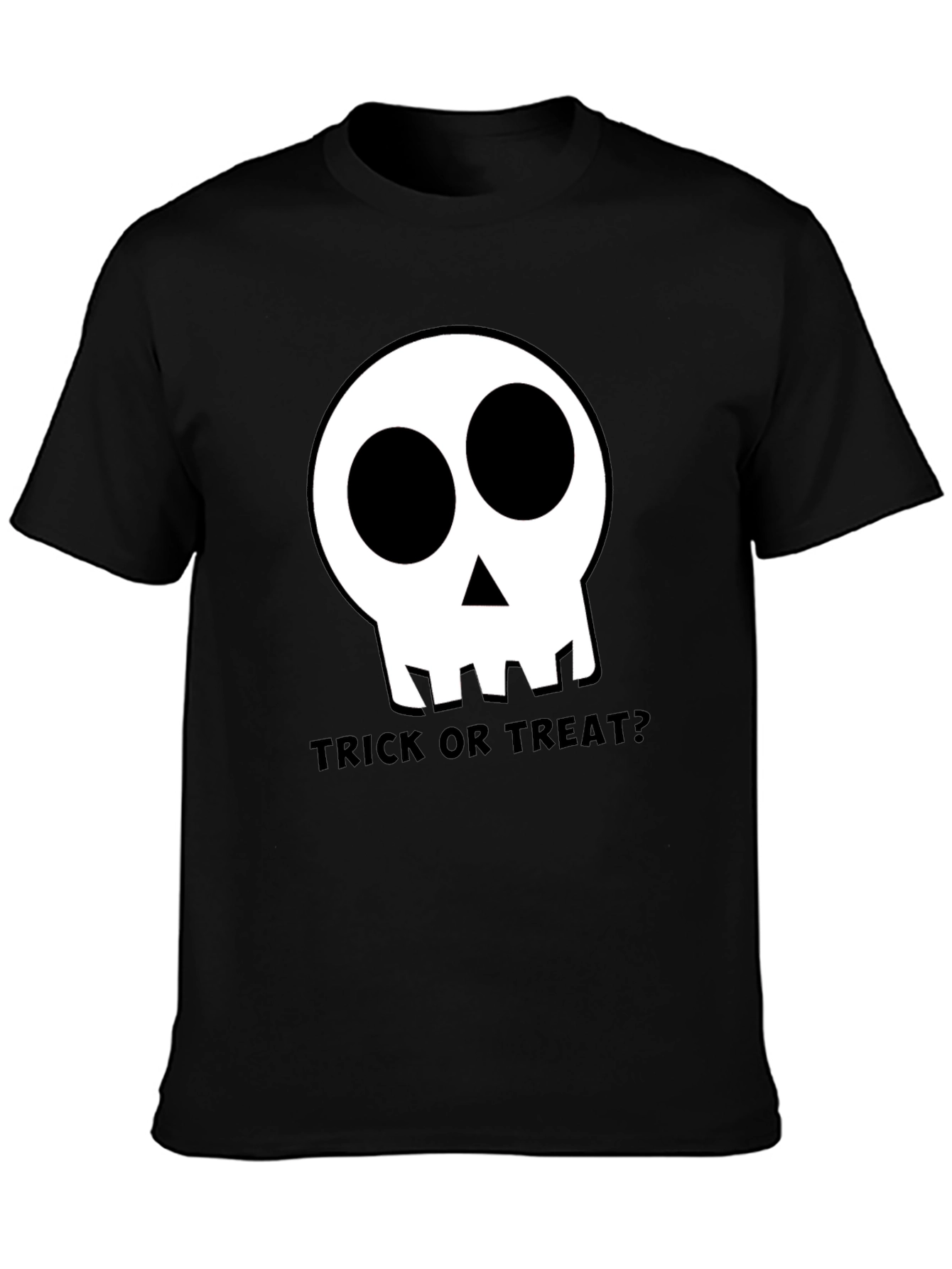 Halloween Skull T-Shirt - Trick or Treat?