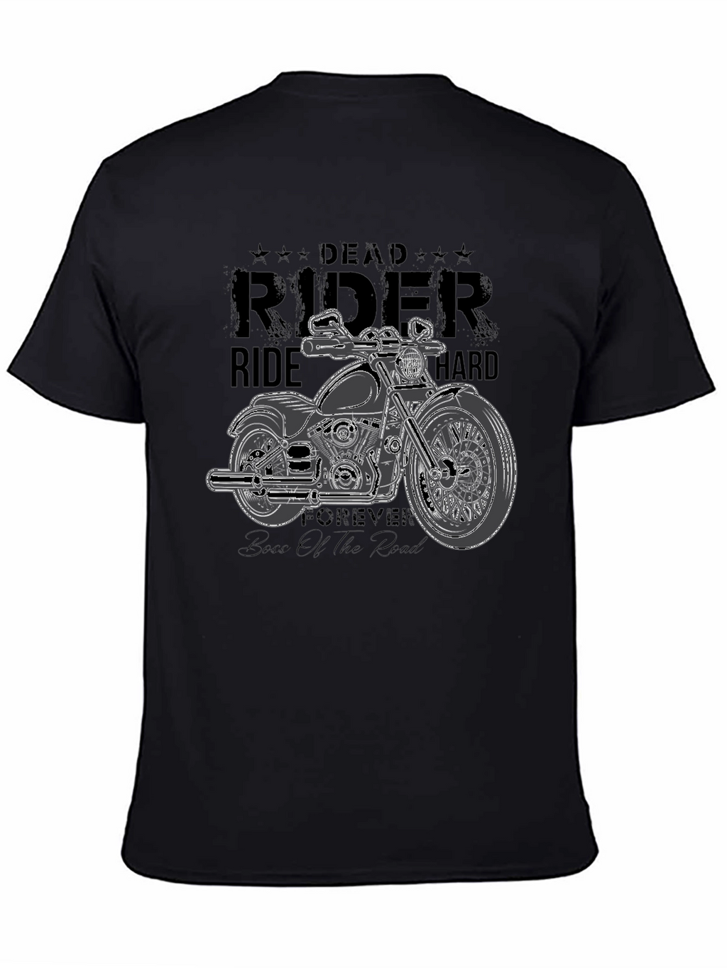 Dead Rider Graphic T-Shirt - Ride Hard Forever