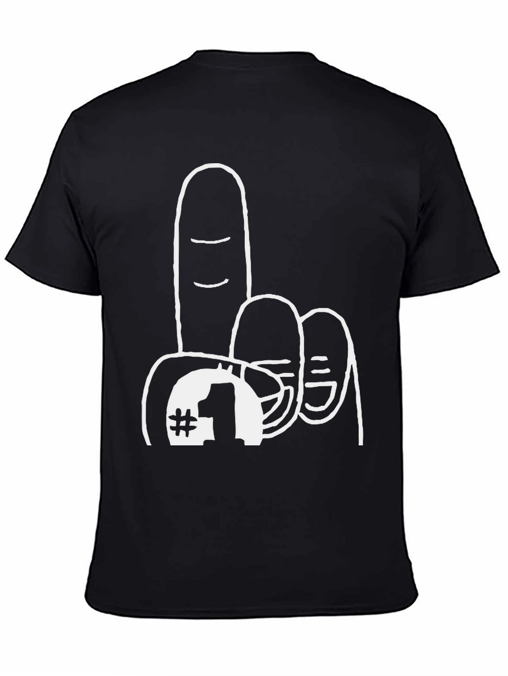 Number One Fan T-Shirt - Black