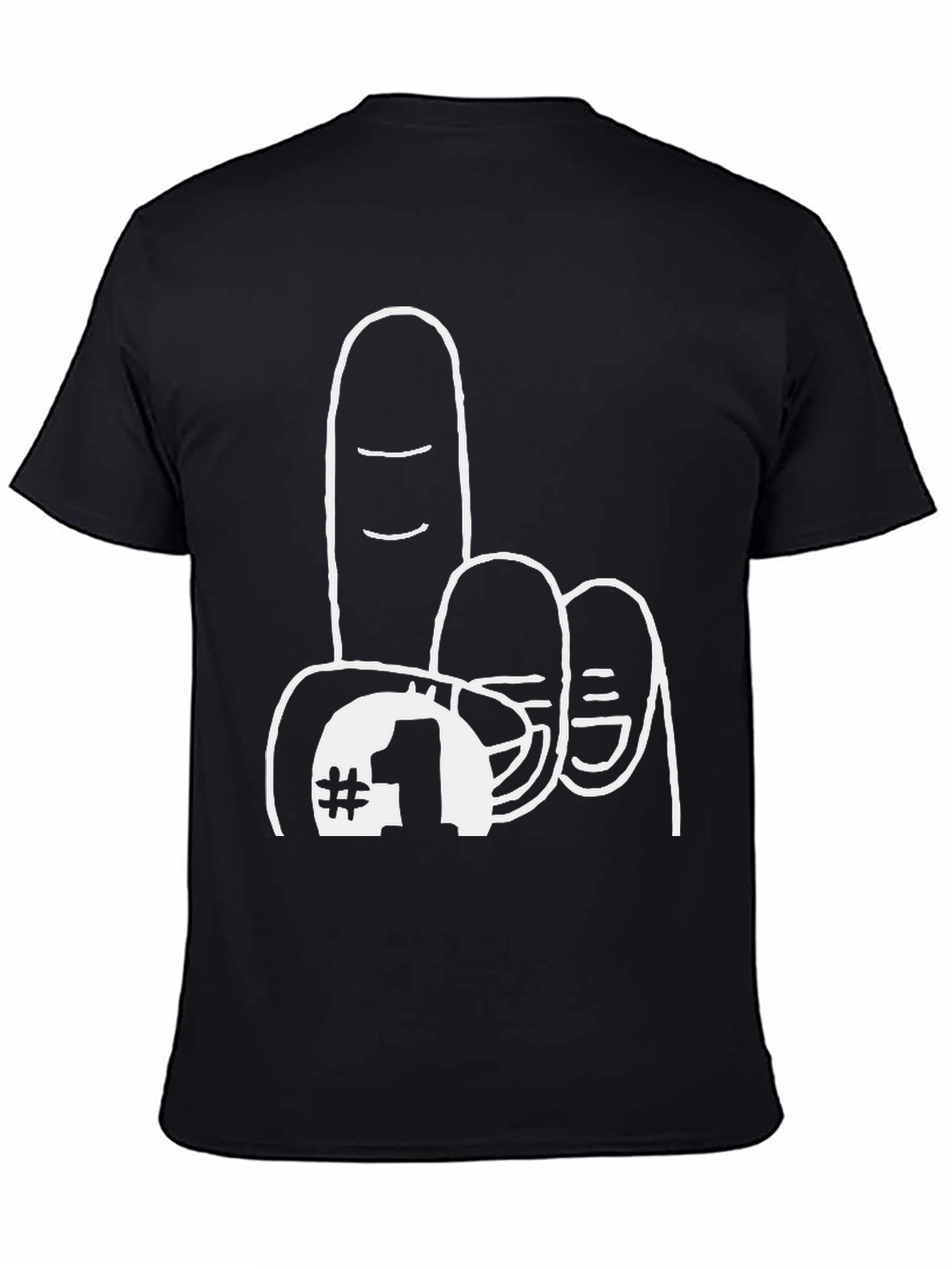 Number One Fan T-Shirt - Black