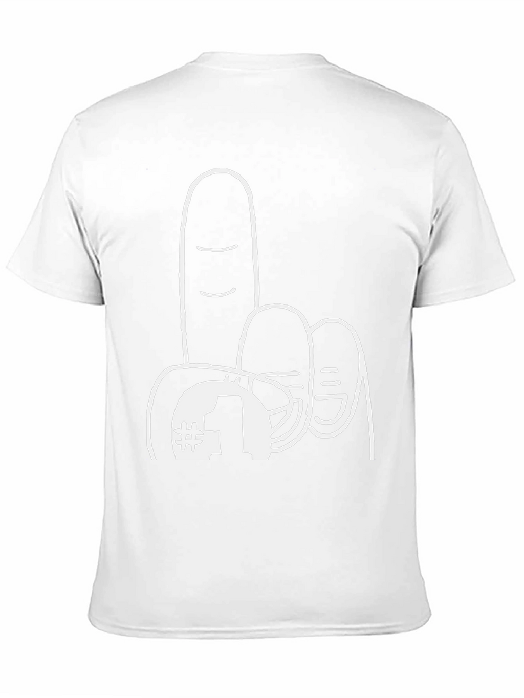 Number One Fan T-Shirt - Black