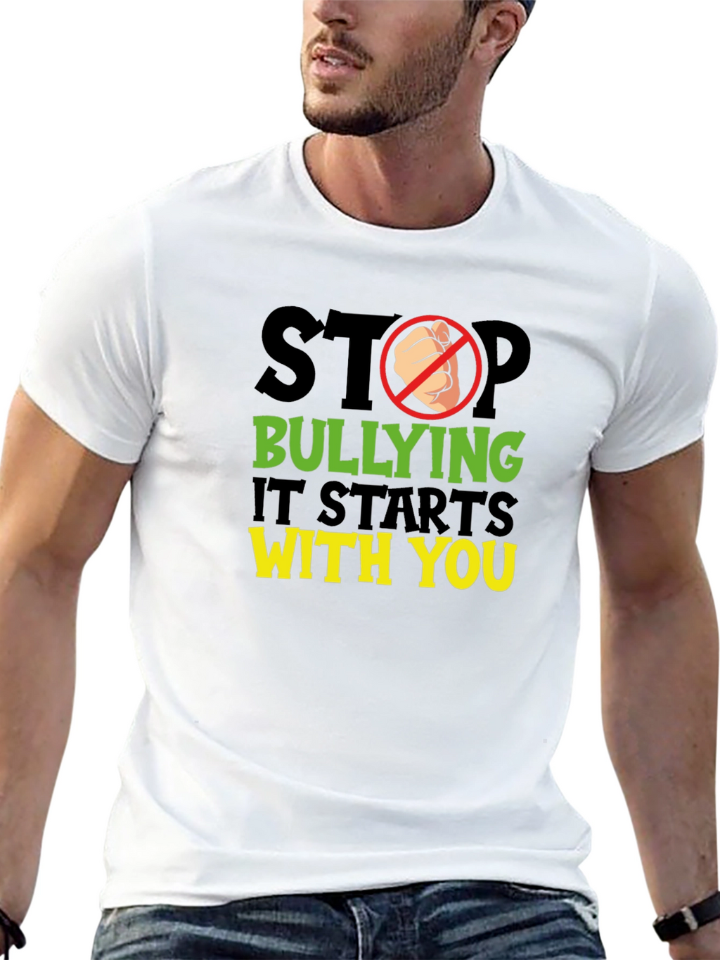 Stop Bullying Starts With You T-Shirt