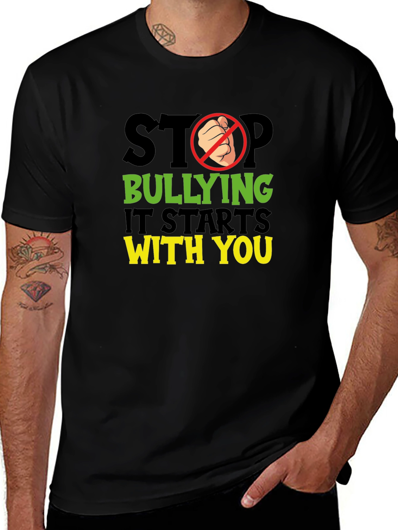 Stop Bullying Starts With You T-Shirt